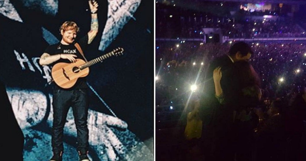 Two Couples Got Engaged at Ed Sheeran's Bukit Jalil Concert Last Night - WORLD OF BUZZ 2