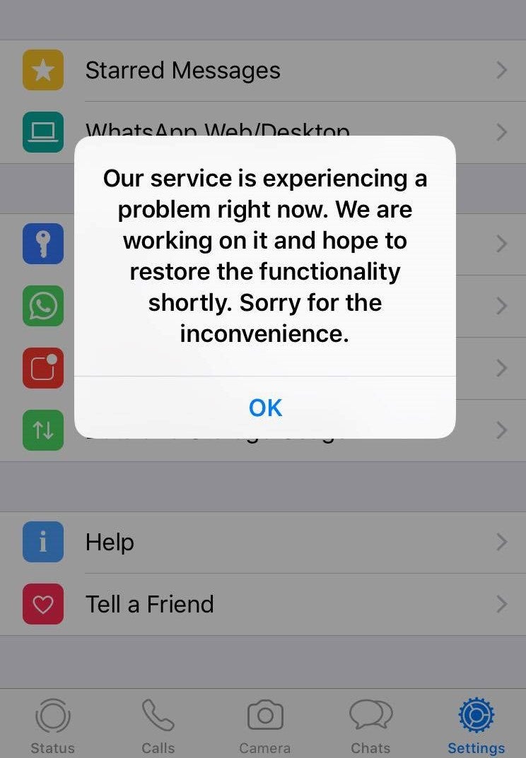 Whatsapp Services Down In Malaysia And Across The World - World Of Buzz