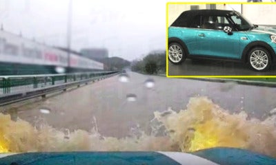 Woman Wades Through Water With Rm450K Mini Cooper, Now Needs Rm580K For Repair - World Of Buzz