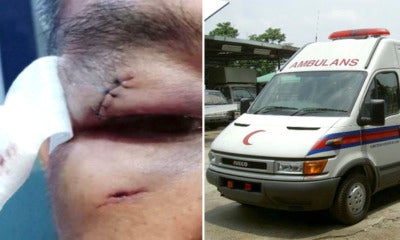 Ambulance Driver And Nurse Get Beaten Up After Asking Mat Rempitto Give Way - World Of Buzz