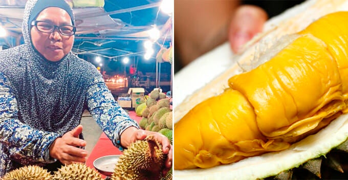 M'sians Can Buy Musang King Durian For As Low As Rm30 Per Kg At This Stall In Sentul - World Of Buzz