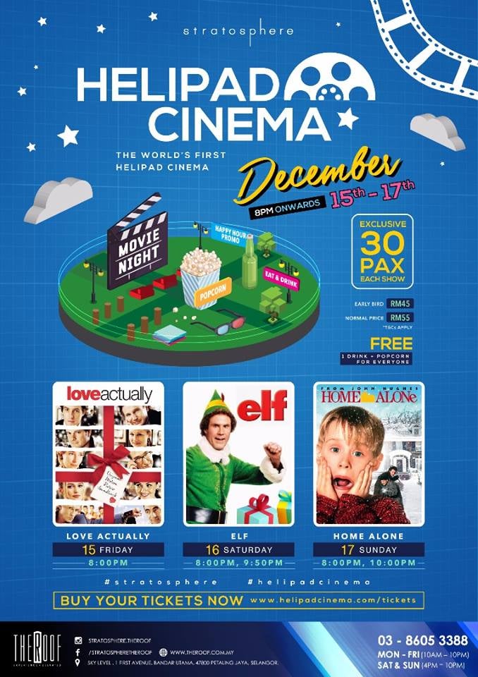 M'sians Can Watch Classic Christmas Movies Under The Stars This December! - WORLD OF BUZZ