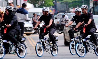 Penang Cops Will Soon Be Patrolling Tourism Hotspots In These Cool Electrical Bicycles - World Of Buzz