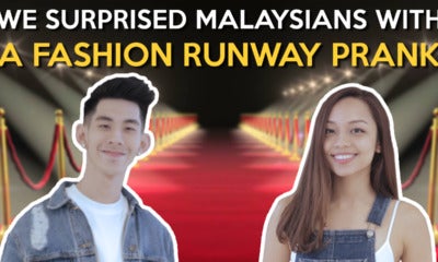 We Surprise Malaysians With A Fashion Runway Prank - World Of Buzz 1