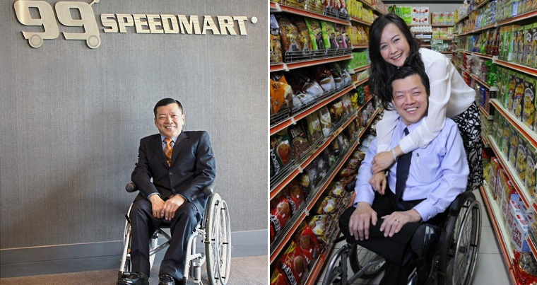 8 Inspiring Facts of 99 Speedmart's Disabled Founder Who Made It Against All Odds - WORLD OF BUZZ 7