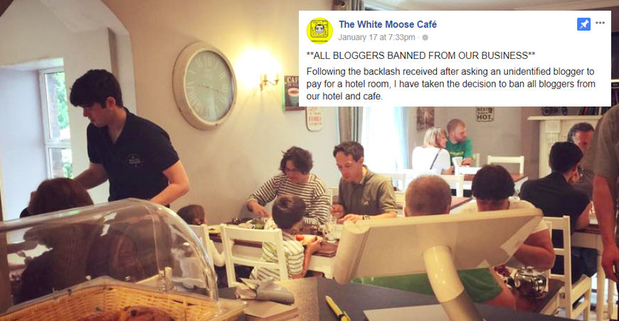 Bloggers And Social Media Influencers Are Now Banned From The White Moose Cafe &Amp; Lodge In Dublin - World Of Buzz 1