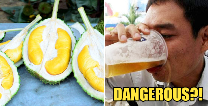 Can You Drink Alcohol After Eating Durian? Here's What We Found Out - WORLD OF BUZZ
