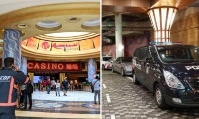 Ceiling Unexpectedly Collapses At Resorts World Sentosa, 4 Injured - World Of Buzz 4
