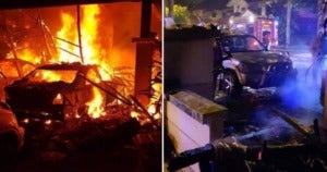 Customs Officer's Home Set On Fire By Group Of 'Datuks' Angry Over a GST Case - WORLD OF BUZZ 2