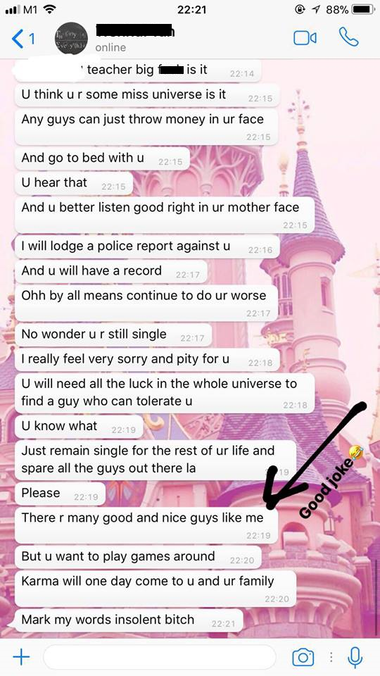 Girl Warns Others About Guy's Creepy And Harassing Behaviour After He Got Rejected - World Of Buzz 2