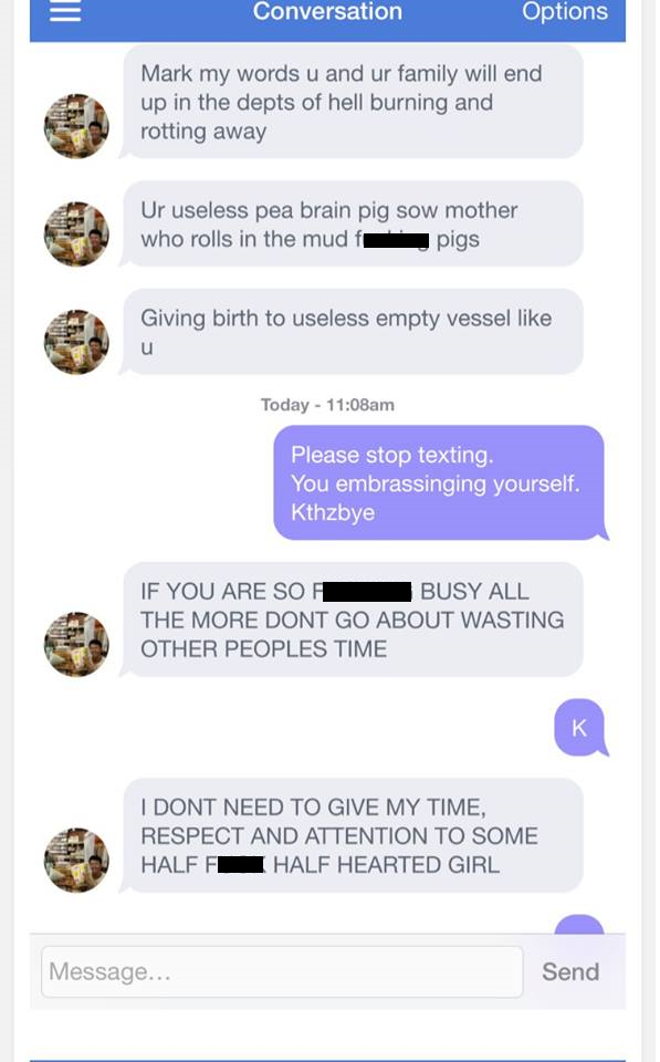 Girl Warns Others About Guy's Creepy And Harassing Behaviour After He Got Rejected - World Of Buzz 6