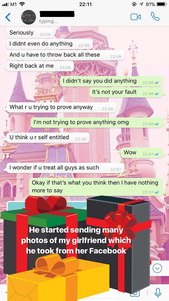 Girl Warns Others About Guy's Creepy And Harassing Behaviour After He Got Rejected - World Of Buzz