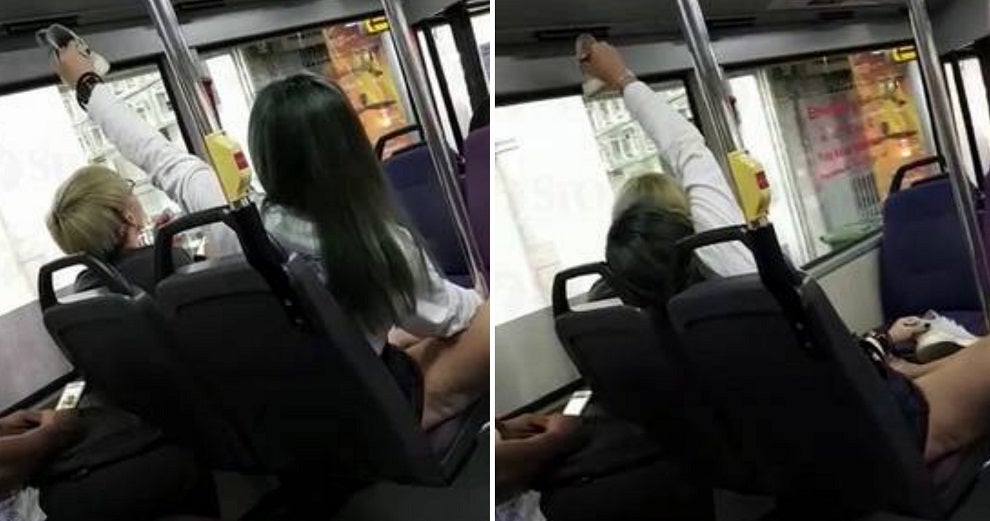 Girl'S Shoes Get Soaked From Rain, Decides To Dry Them Using Bus Air Conditioner - World Of Buzz