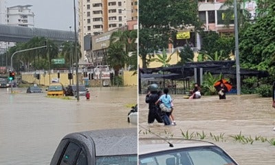 Inspiring Motorists Help Carry Scared School Children Trapped In Bus During Pj Flash Flood - World Of Buzz 6