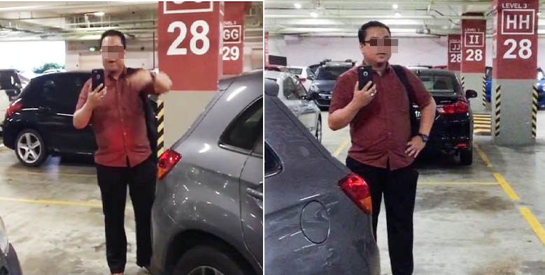 malaysian shares frustrating experience of man human parking in 1 utama world of buzz