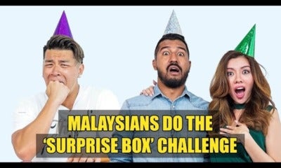 Malaysians Do The 'Surprise Box' Challenge - World Of Buzz