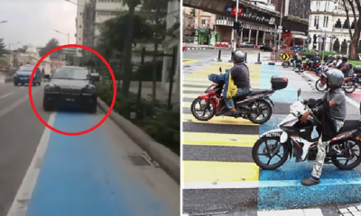 M'Sian Cyclist Laments Condition Of Kl New Bicycle Lane As People Misuse It - World Of Buzz 7