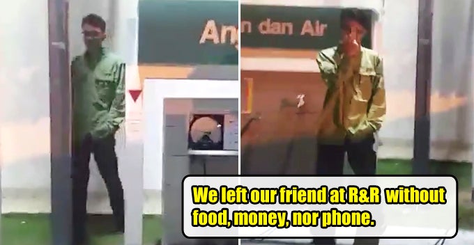 M'sian Hilariously Left Behind at Rest Station and Friends Only Realised After 100km Away - WORLD OF BUZZ