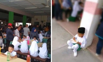 Netizen Criticises Parents For Taking Students' Seats At School Cafeteria During Recess - World Of Buzz 3