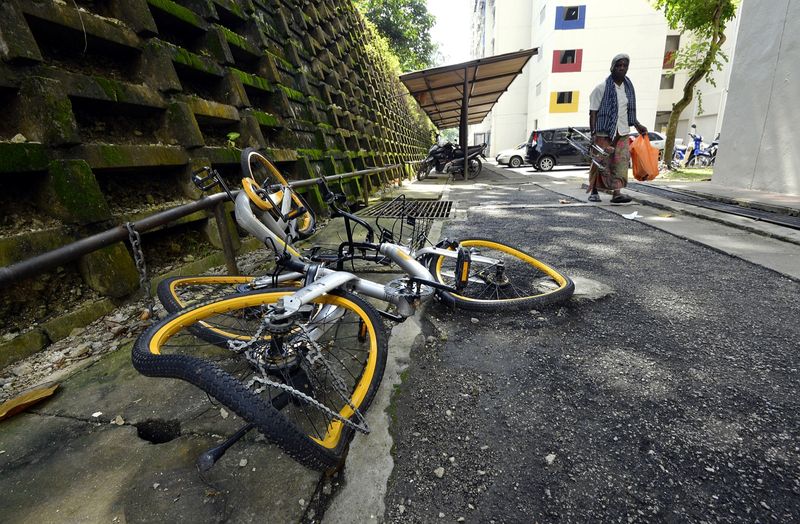 oBike Working with Police to Stop Vandalism, Culprits May Be Charged in Court - WORLD OF BUZZ