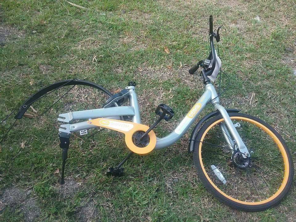 oBike Working with Police to Stop Vandalism, Culprits May Land in Jail - WORLD OF BUZZ 1