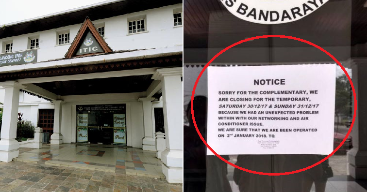Oops, We Did It Again! Notice Full Of Errors In Ipoh Tourism Centre Goes Viral - World Of Buzz