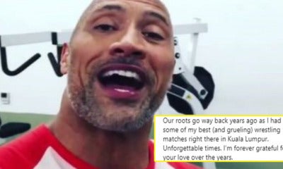 The Rock Just Gave A Shoutout To Malaysia On Instagram, Netizens Pleasantly Surprised - World Of Buzz 6