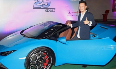 This Man Who Went For Shopping Wins A Lamborghini In Lucky Draw - World Of Buzz