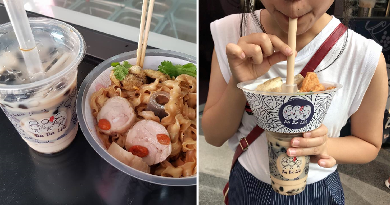 This Stall In Bangkok Lets You Eat Your Food And Drink With One Hand! - World Of Buzz 5