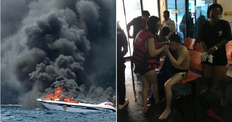 Tourist Speedboat Shockingly Explodes in Krabi, One Victim Dead and Many Injured - WORLD OF BUZZ
