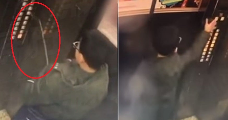 Naughty Boy Gets Stuck In Absolute Darkness In Lift After Peeing On