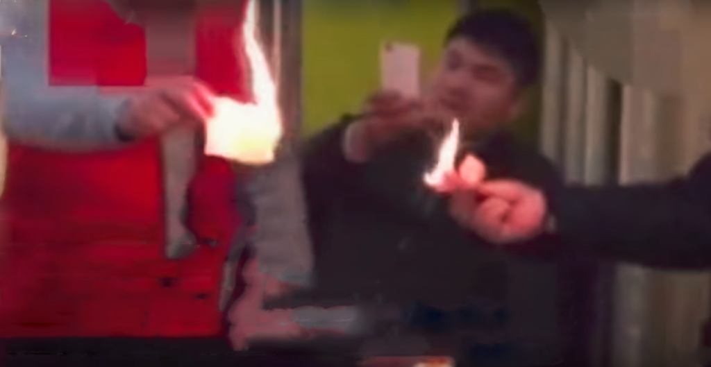 Drunken Men Get Fined By Local Authorities For Burning Money - WORLD OF BUZZ