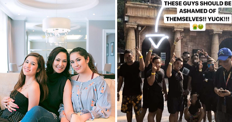 Filipino Superstar And Teen Daughters Harassed By 'Creepy Men' At Sunway Lagoon - World Of Buzz 5