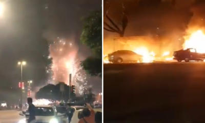 Fireworks Stall At Kepong Baru Accidentally Set On Fire, Causes Mayhem - World Of Buzz 5