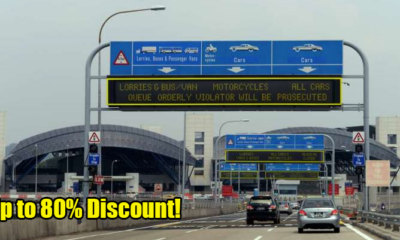 You Can Enjoy Up To 80% Off Tolls At Johor-Singapore Second Link Starting 13 Feb! - World Of Buzz