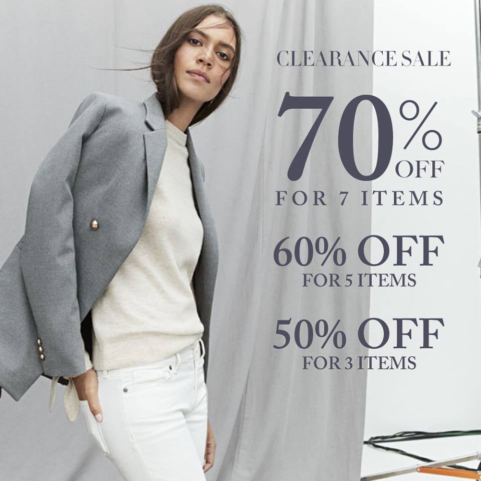 Gap And Banana Republic Gives Up To 80% Discounts All Stores In M'sia Shut Down - World Of Buzz 2