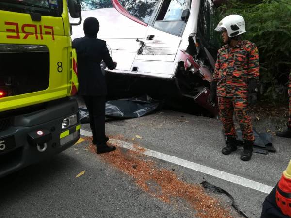 Genting Highland Bus Crashes And Causs - World Of Buzz
