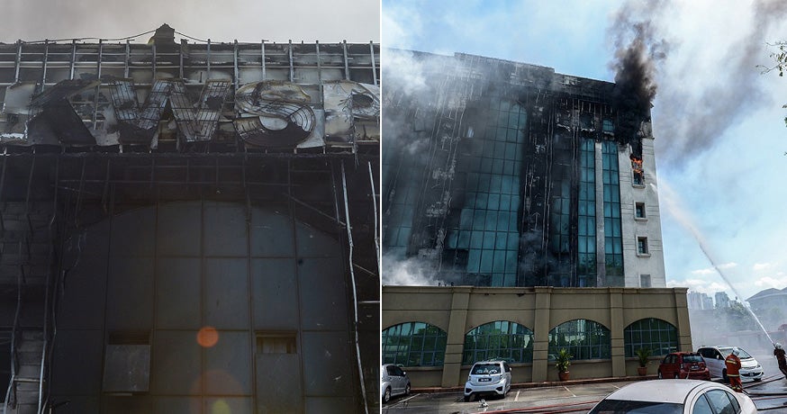Here's The Cause Of The EPF Building Fire - WORLD OF BUZZ 1