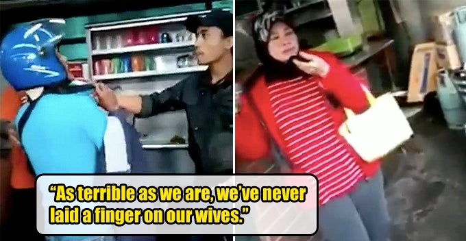 Heroic Malaysians Stand Up For Woman Being Bashed By Her Husband With Helmet - World Of Buzz