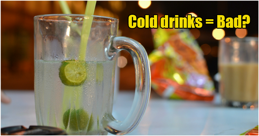 Is Drinking 'Ais Kosong' Or Other Cold Drinks During Meals Actually Bad For You? - World Of Buzz 1