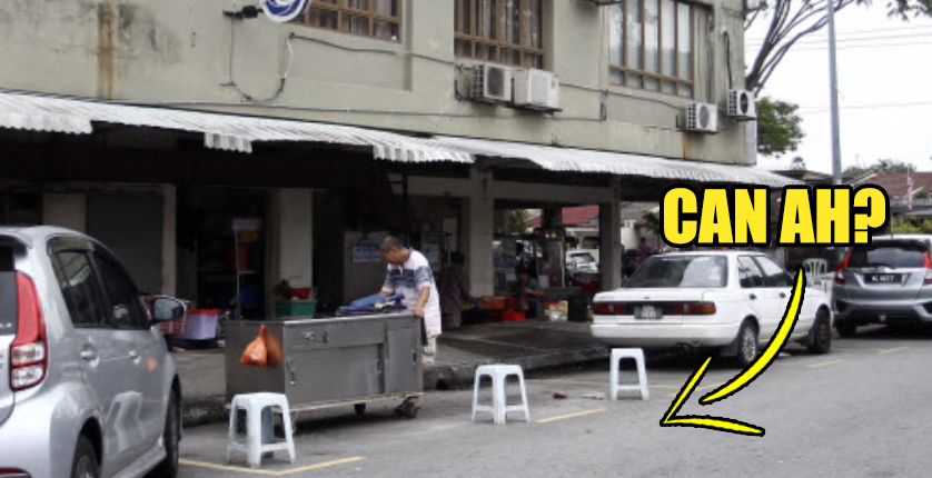 is it legal for malaysian shop owners to block parking spaces world of buzz 8