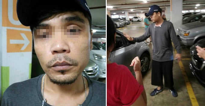 Man And Pregnant Gf Were Caught Red-Handed Ransacking Car In Cheras Aeon - World Of Buzz