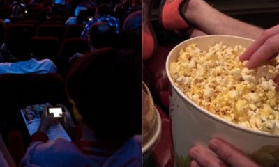Man Dumps Popcorn Over Lady'S Head In The Cinema - World Of Buzz 3