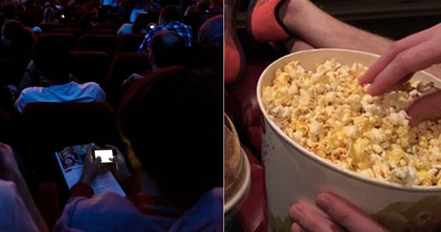 Man Dumps Popcorn Over Lady'S Head In The Cinema - World Of Buzz 3