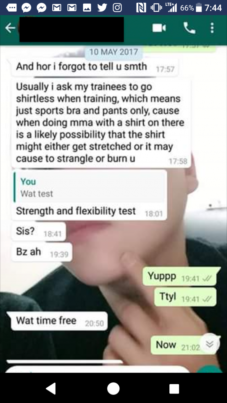 MMA Trainer Asked Woman To Wrestle Shirtless To Test Strength and Flexibility - WORLD OF BUZZ 1