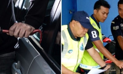 M'Sian Man Caught Stealing Vehicle After Falling Asleep And Snoring Loudly Inside Car - World Of Buzz 2