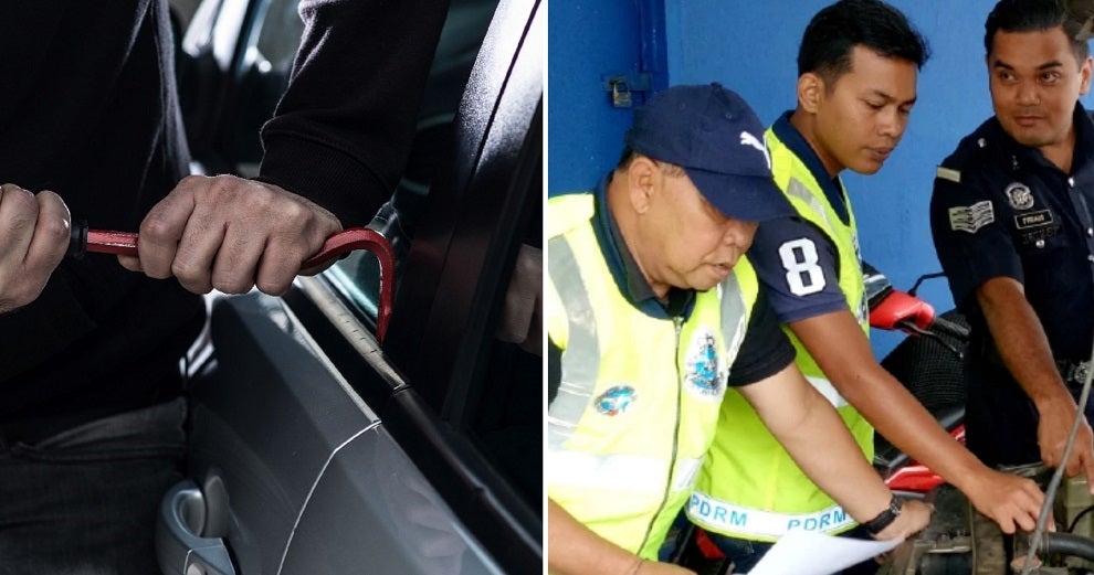 M'sian Man Caught Stealing Vehicle After Falling Asleep and Snoring Loudly Inside Car - WORLD OF BUZZ 2
