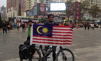 M'Sian Who Cycled 3,200Km To China Tragically Dies In Fatal Accident On Plus - World Of Buzz 4