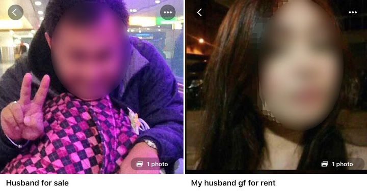 This M'sian Woman Sells Cheating Husband on Carousell and Rents His Girlfriend - WORLD OF BUZZ