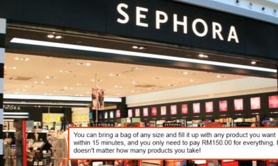 Viral Post About &Quot;Bring Your Own Bag Day&Quot; Sale At Sephora Malaysia Is Fake - World Of Buzz 2